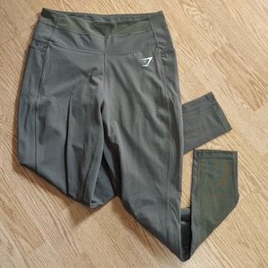 Gymshark Dreamy Mesh Full-length Legging L Khaki